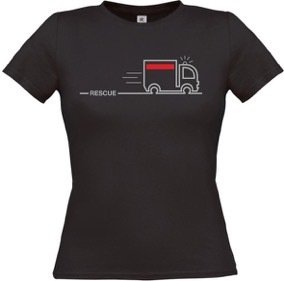 T-Shirt "Rescue" Frauen
