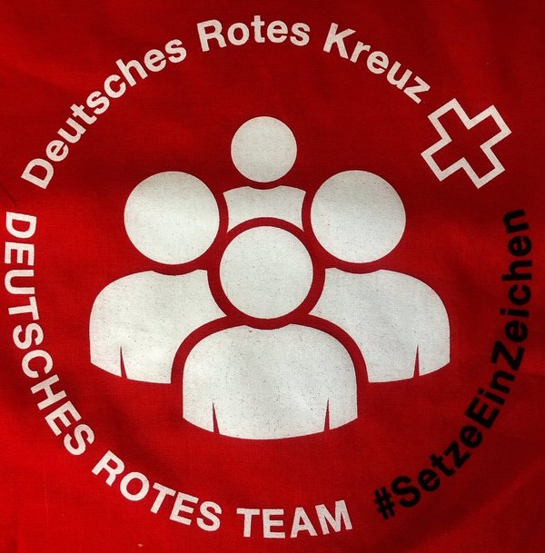 Beutel Kampagne Motiv "Deutsches Rotes Team", 5 Stück