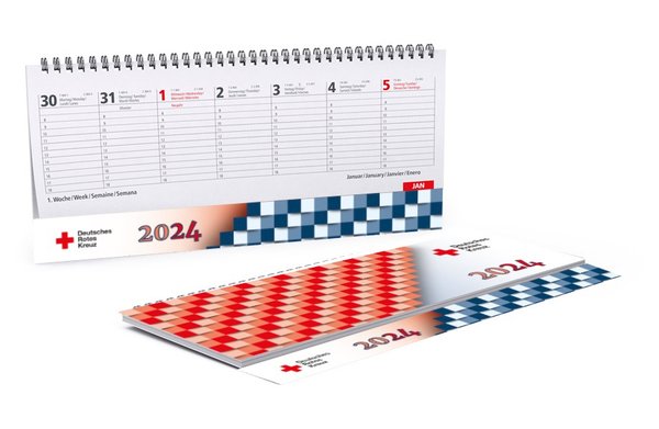 DRK Tischkalender 2024