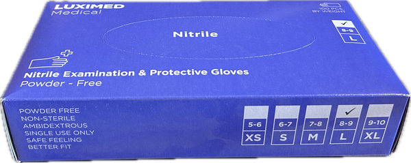 Untersuchungs-Handschuhe aus Nitril Gr. L